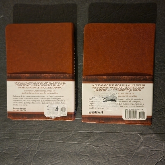 Los Elegidos - el Libro Uno by Amanda Jenkins (Spanish) Leather Books (2) New - Picture 2 of 4